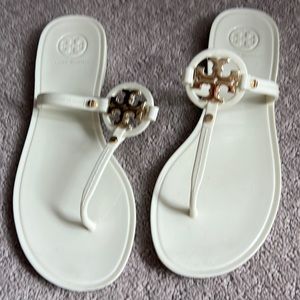 Gently used Tory Burch mini Miller jelly sandals